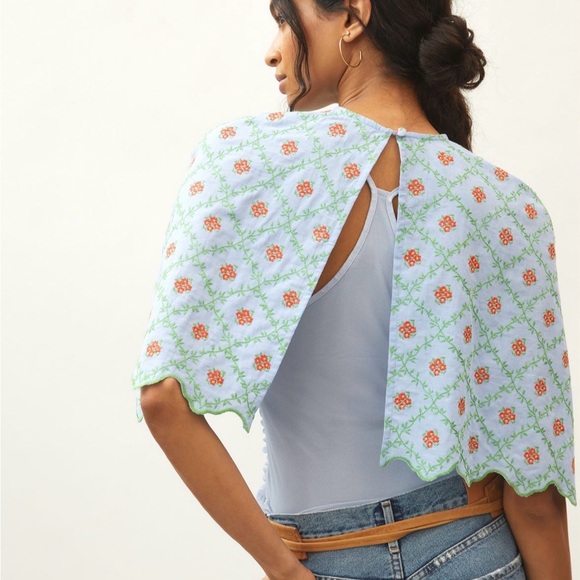 faraway embroidered cape - Picture 4 of 9